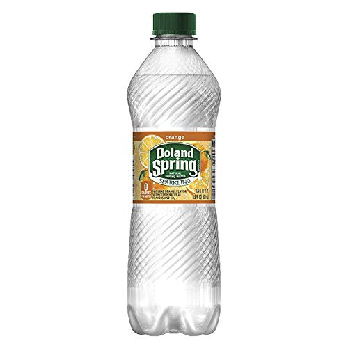Sparkling Spring Water Mandarin Orange 16.9 Fl Oz 8 Count J682