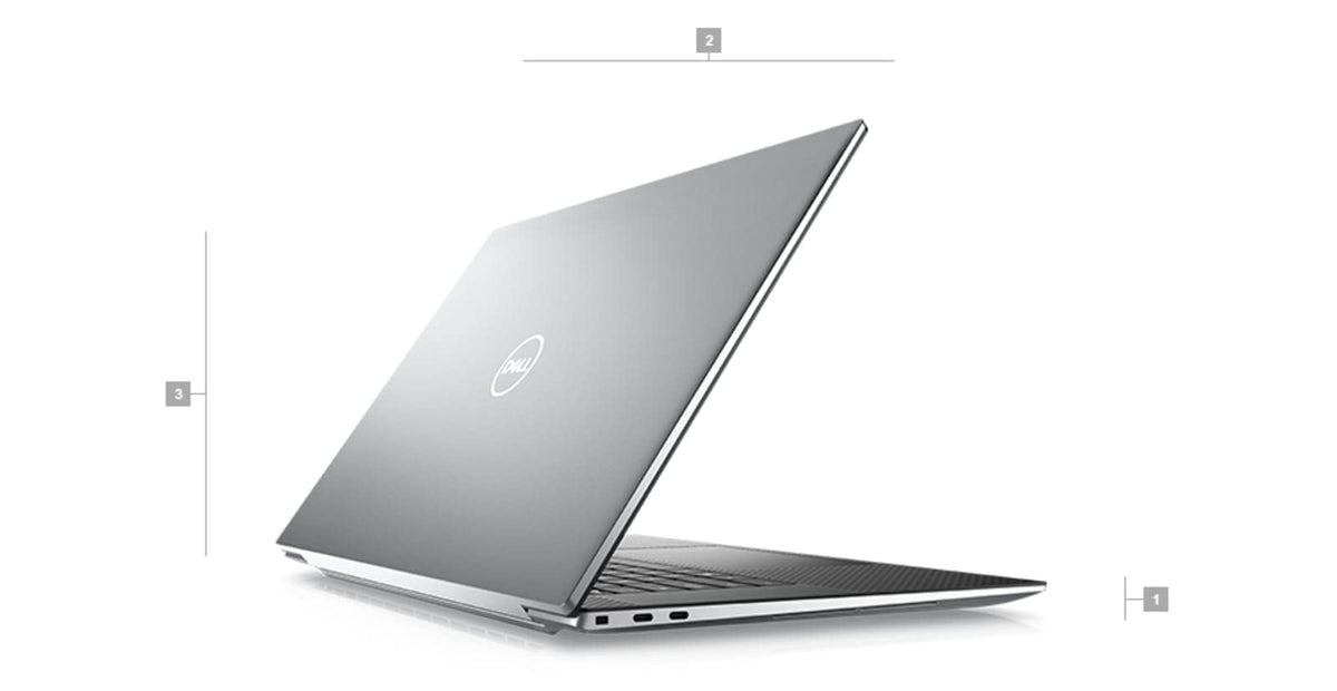 17" FHD+ Workstation Laptop Core i7 16GB RAM 256GB SSD Silver C41348