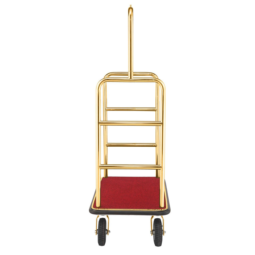 Gold Stainless Steel Bellman Cart V2553
