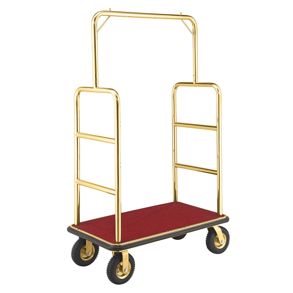Gold Stainless Steel Bellman Cart V2553