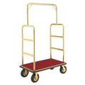 Gold Stainless Steel Bellman Cart V2553