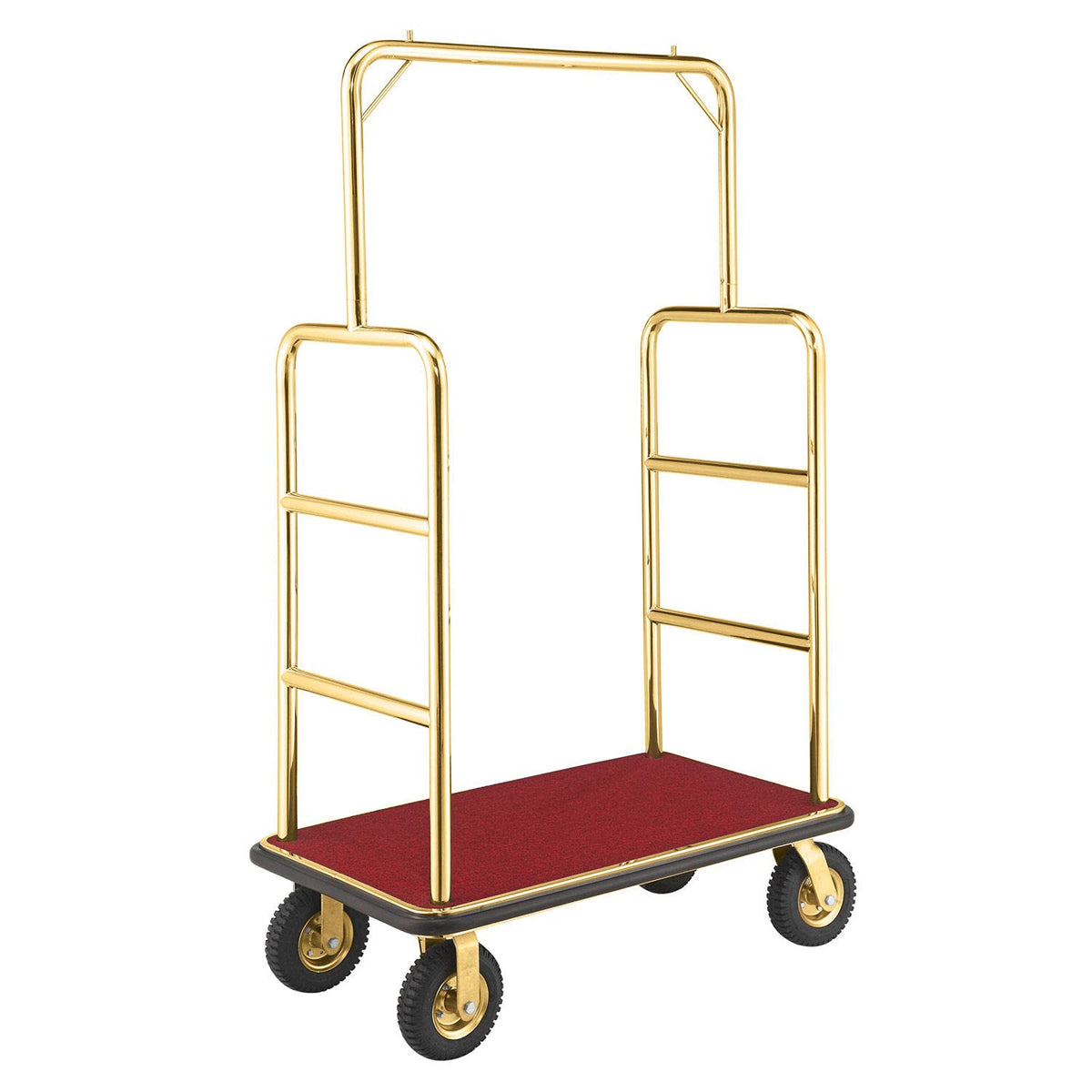 Gold Stainless Steel Bellman Cart V2553