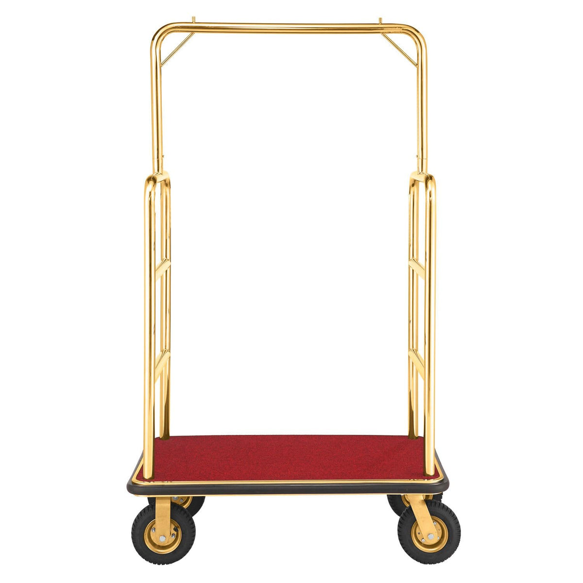Gold Stainless Steel Bellman Cart V2553