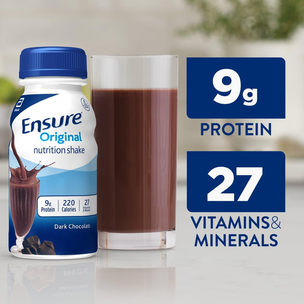 Dark Chocolate Nutrition Shake 9g Protein 24 Pack C206