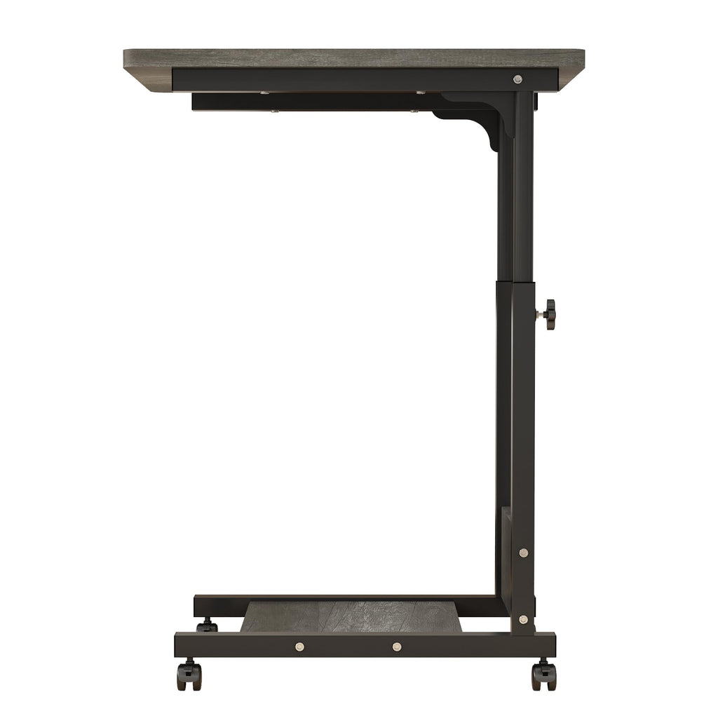 Adjustable Height C Table with Wheels and Storage V946347