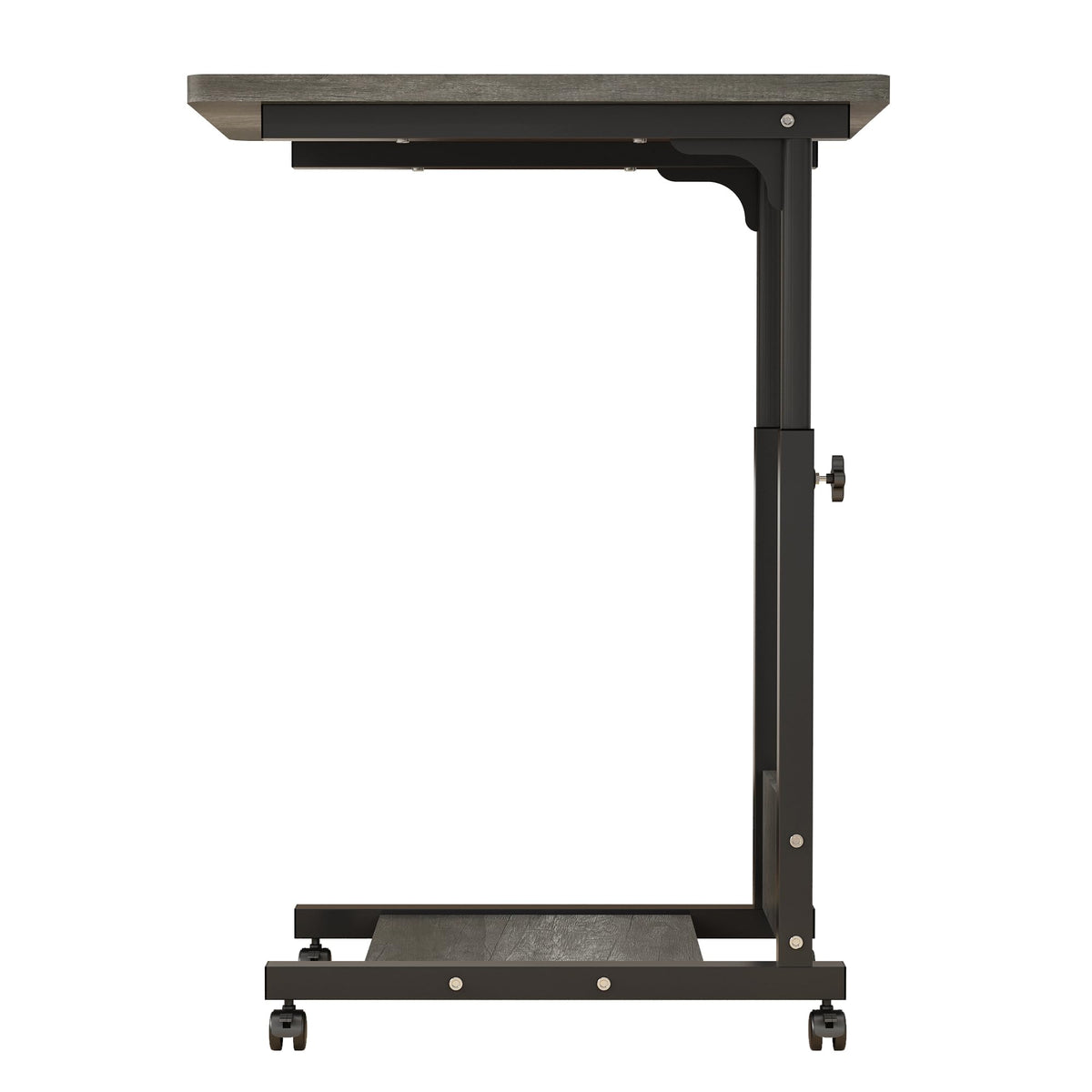Adjustable Height C Table with Wheels and Storage V946347