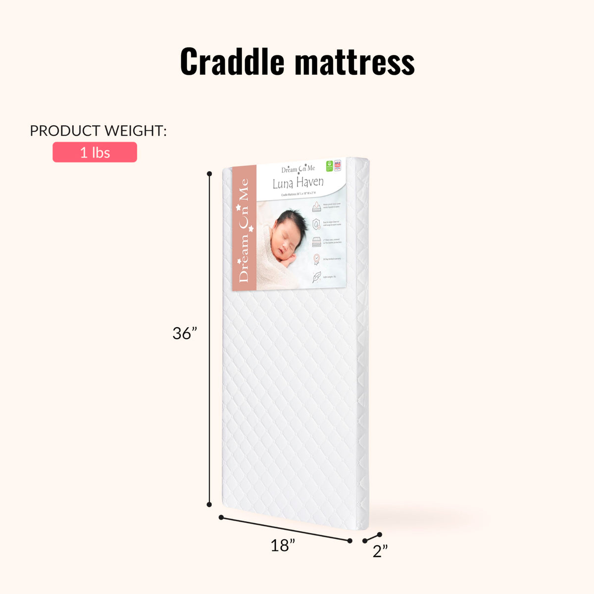 2" Cradle Mattress Y189