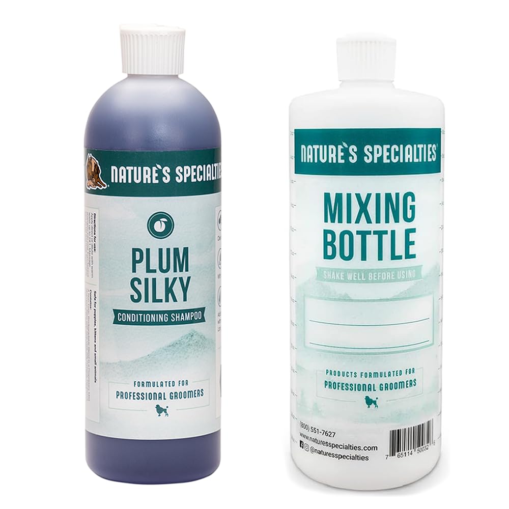 Mixing Bottle and Dog Shampoo Concentrate 32 oz 16 oz R242572