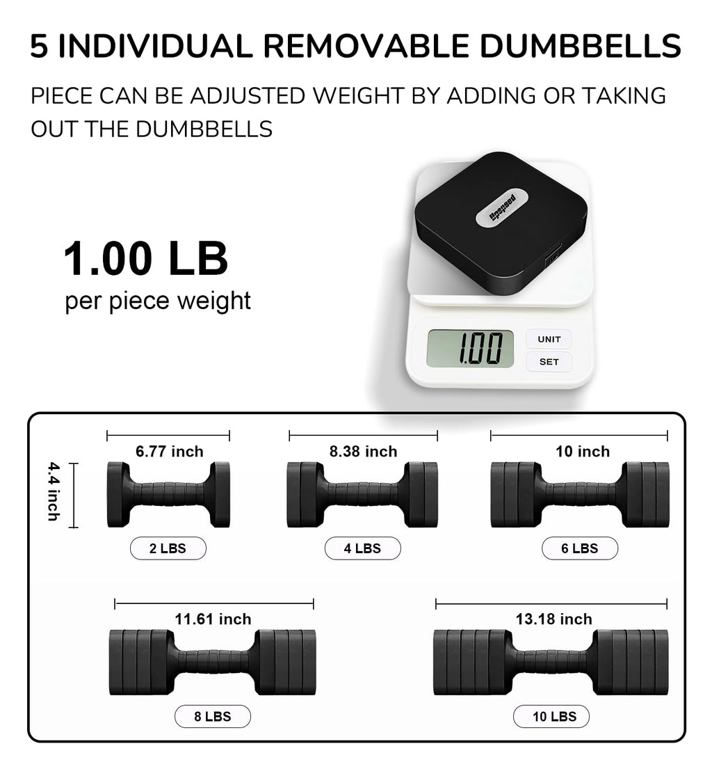 Adjustable Dumbbell Set 10 lb R59833