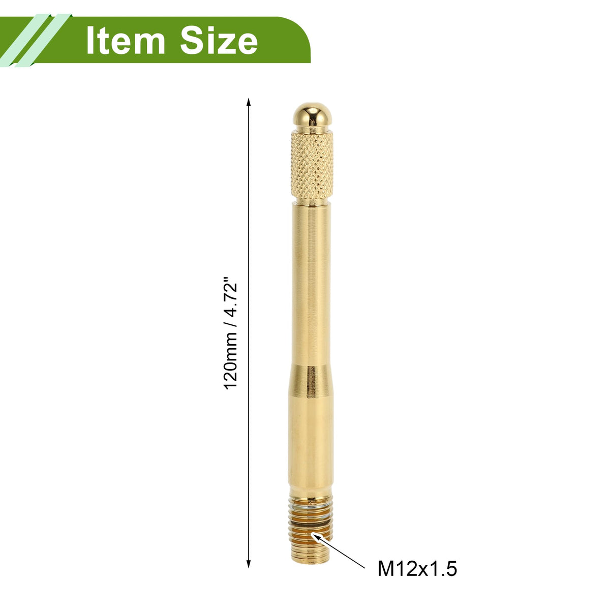 M12x1.5 120mm Stainless Steel Wheel Alignment Pin G6939