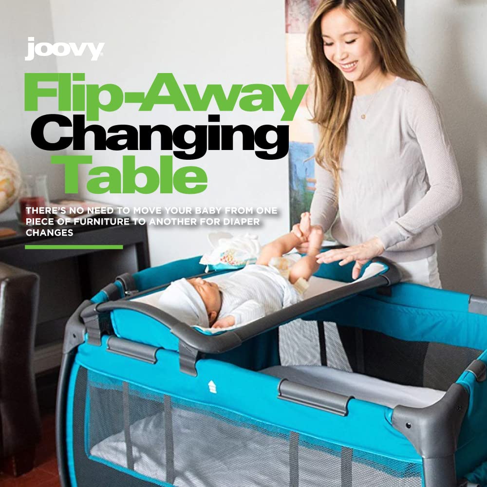 Black Playard, Bassinet, Changing Table P42117