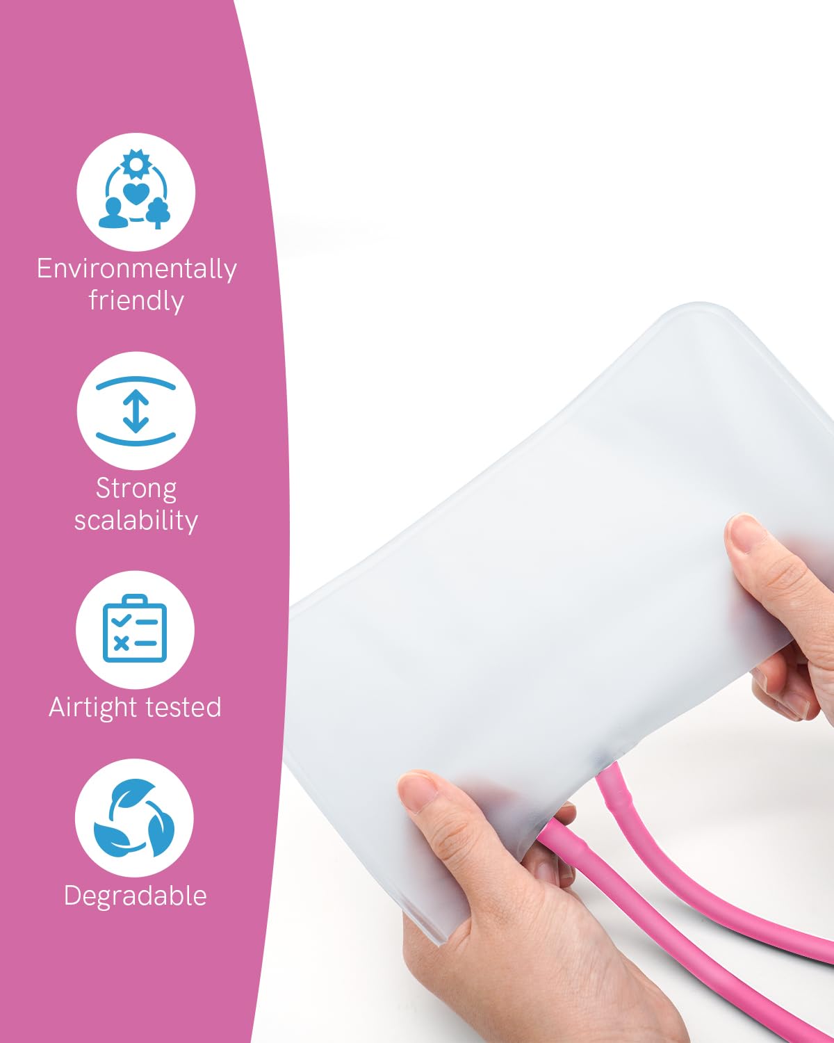 Pink Manual Blood Pressure Cuff F271274