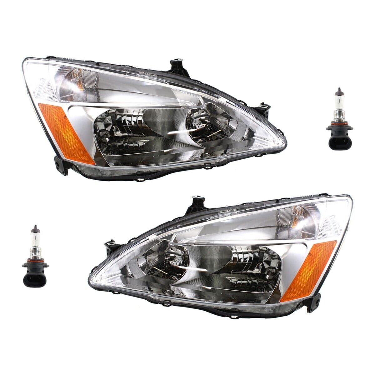 Replacement Headlight Lamp Set Left and Right H2217