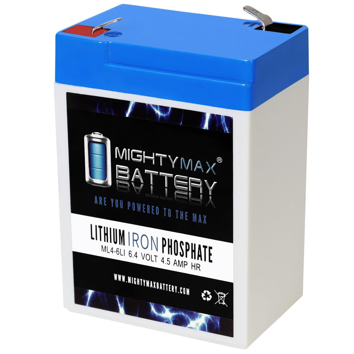 6V 4.5AH Lithium Replacement Battery P1696