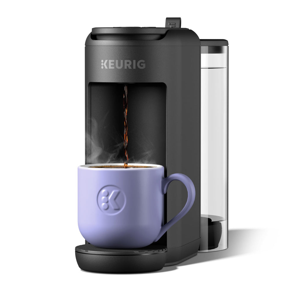 Single-Serve K-Cup Pod Coffee Maker, 3 Cup Sizes, 50 oz Removable Reservoir, Matte Black T71401