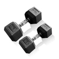 15 lb-550 lb Rubber Hex Dumbbell Set W31317