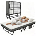 Folding Twin XL Size Bed with Memory Foam Mattress F690