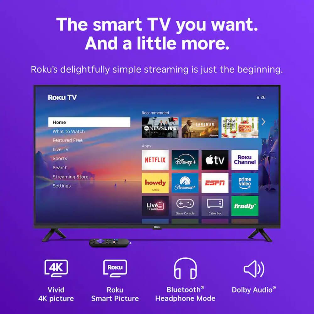 43" 4K Smart TV K680940