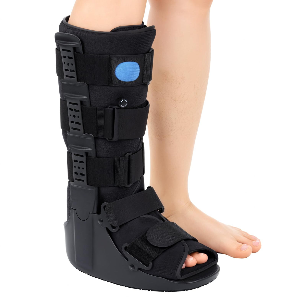 Black Small Tall Inflatable Walking Boot A951281