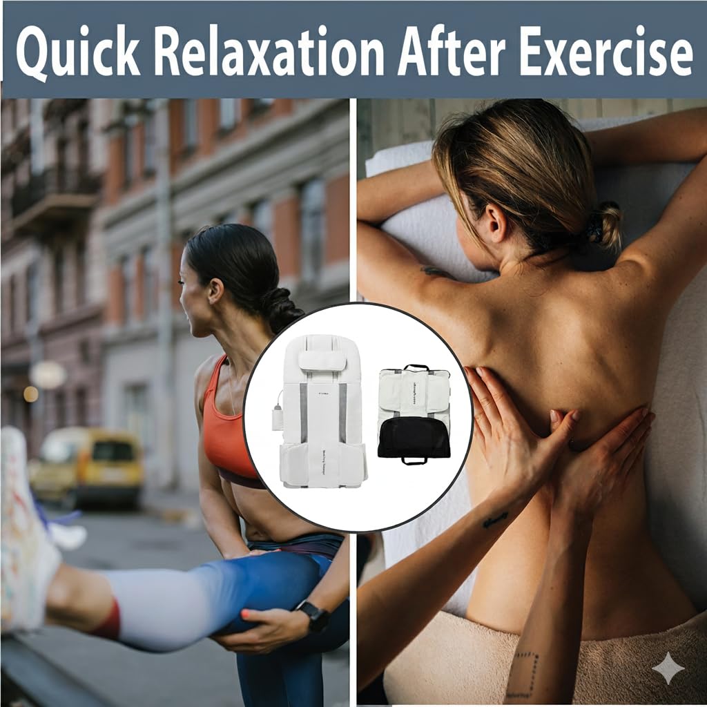 Full Body Stretching Massage Mat, 26 Air Cells, 7 Modes G451
