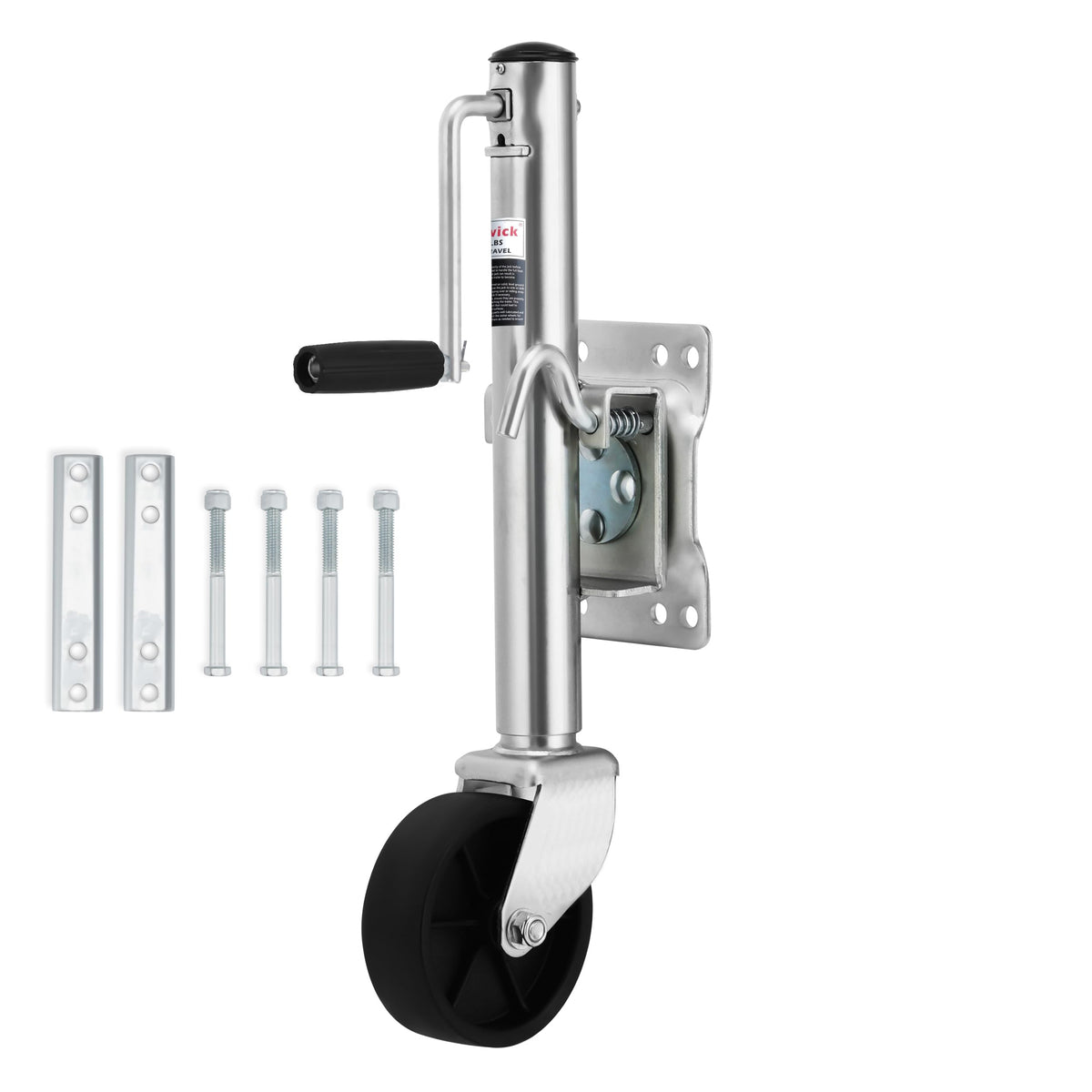 1200 lbs Boat Trailer Jack with 6 Inch Wheel X11350