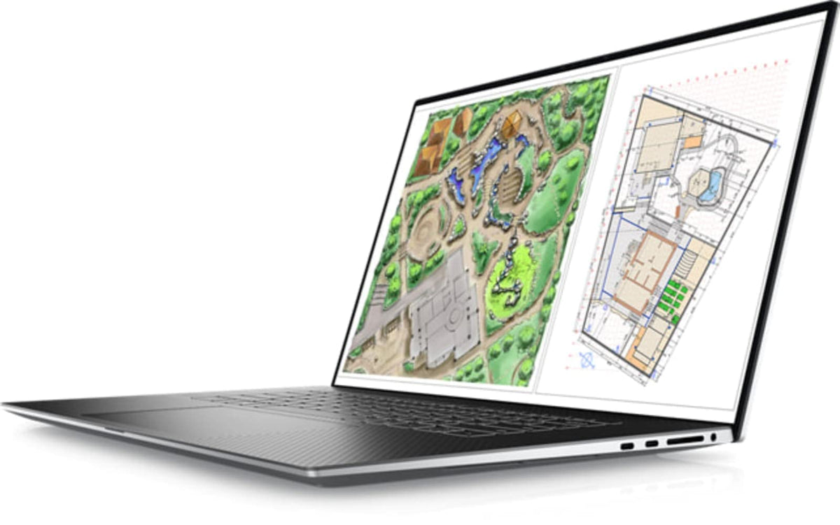 17" FHD+ Workstation Laptop Core i7 16GB RAM 256GB SSD Silver C41348