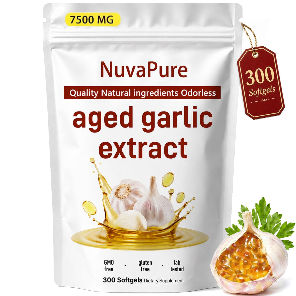 Aged Garlic Extract 300 Capsules G56562