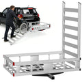 Aluminum Hitch Cargo Carrier with Ramp T998