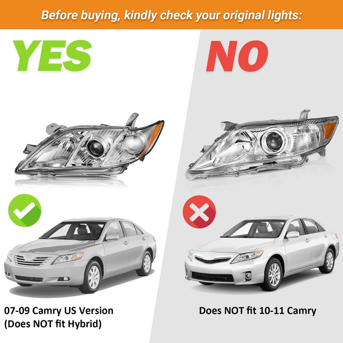 Headlights Assembly Z2045