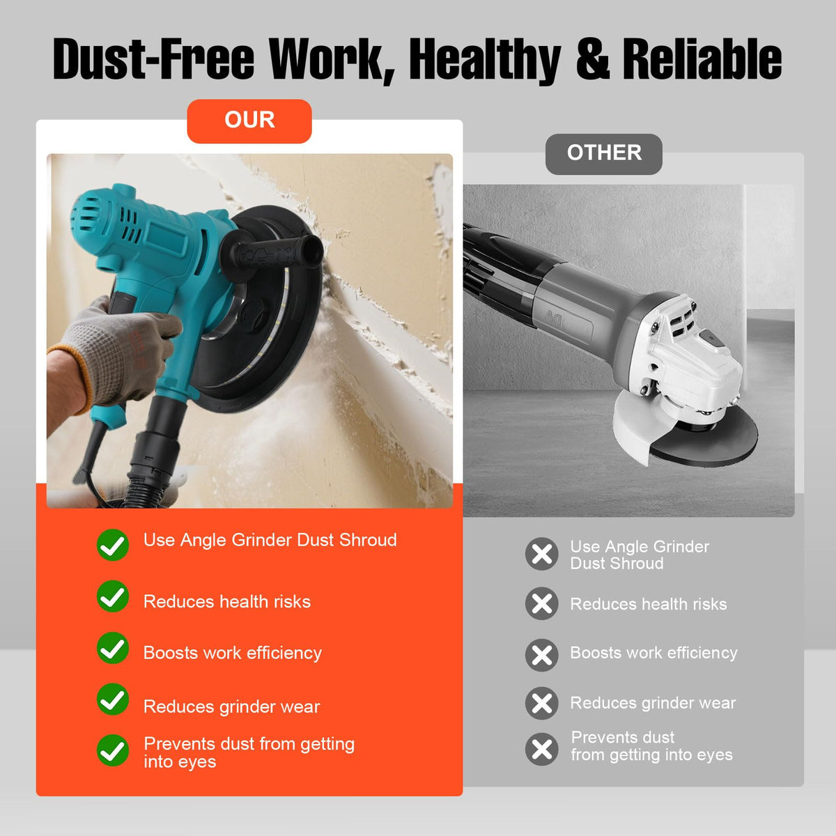 Variable Speed Handheld Electric Drywall Sander E63638