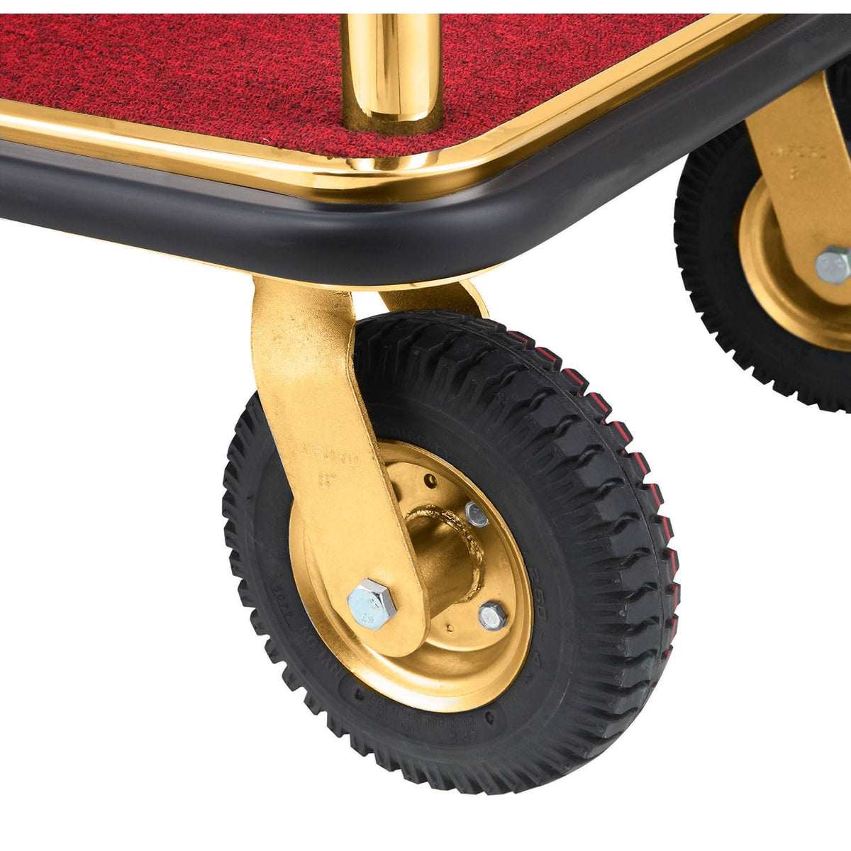 Gold Stainless Steel Bellman Cart V2553