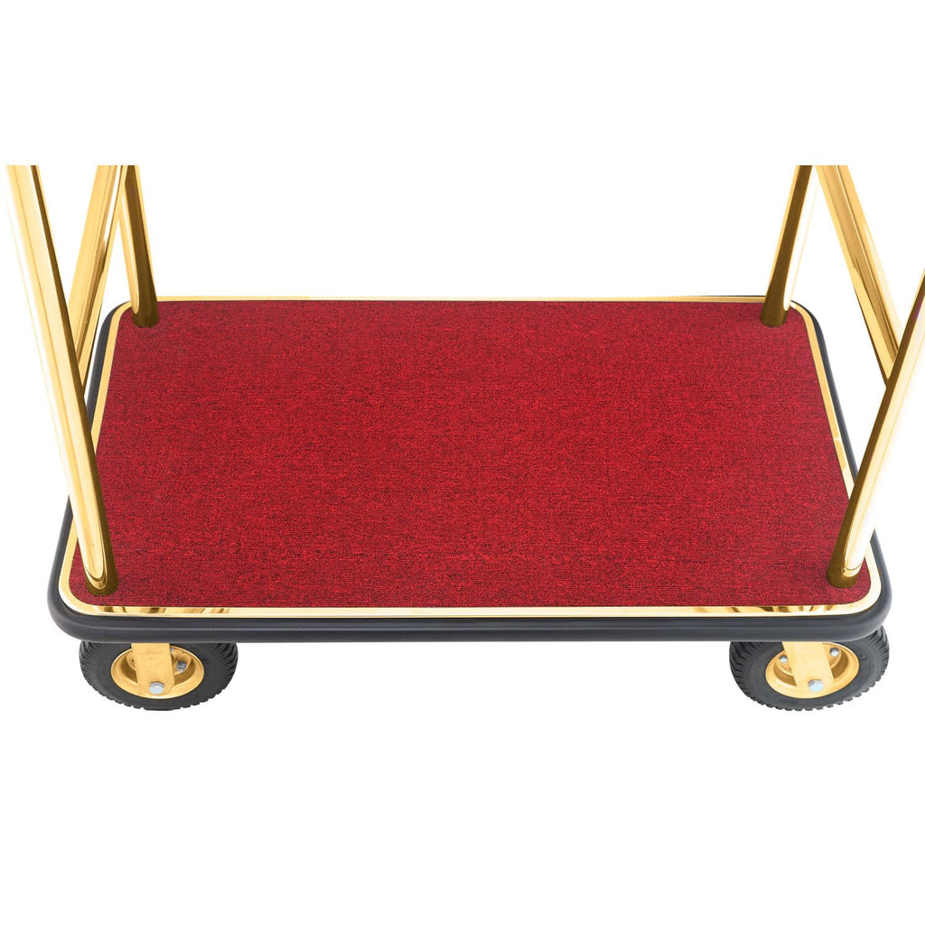 Gold Stainless Steel Bellman Cart V2553
