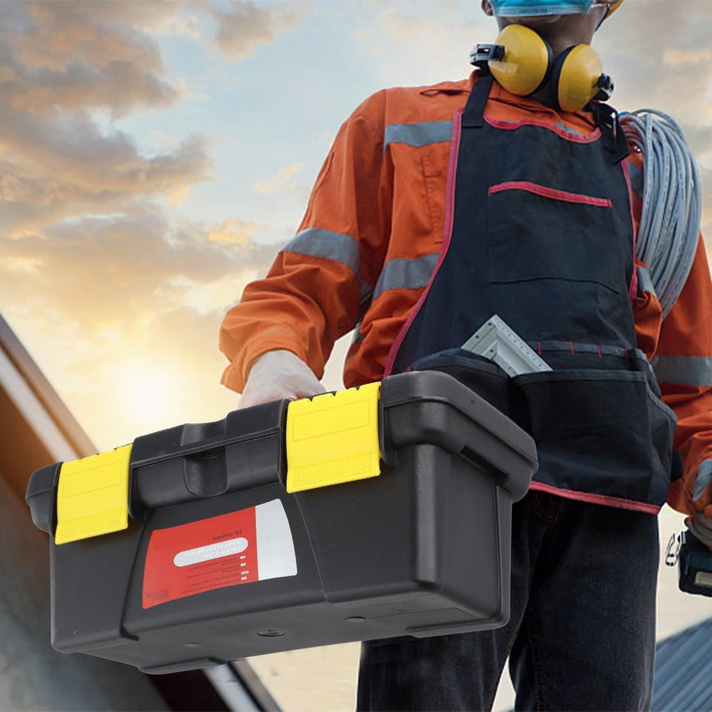 10 Inch Plastic Toolbox with 2 Layer Organization V641127