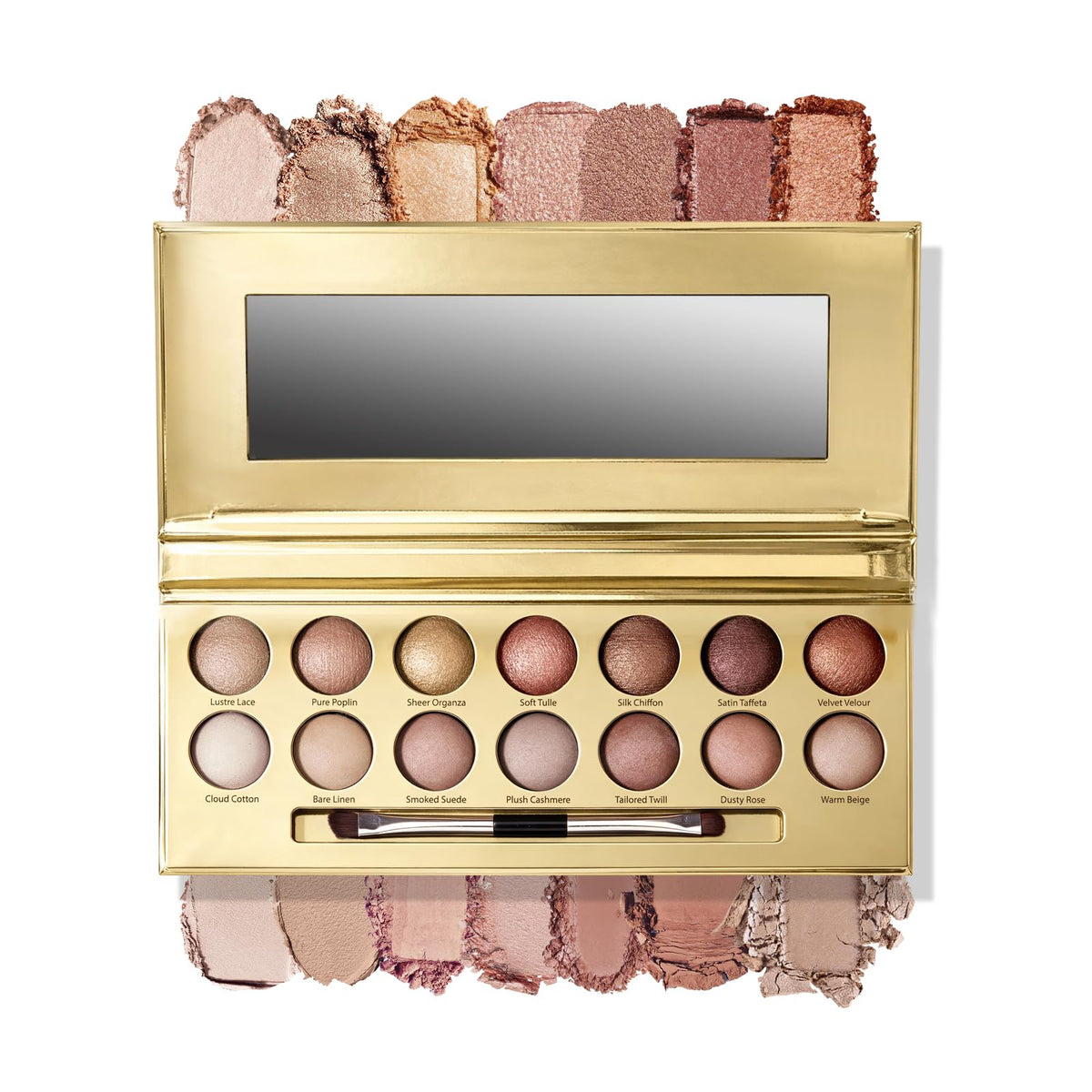 Baked Eyeshadow Palette, Matte & Shimmer F826