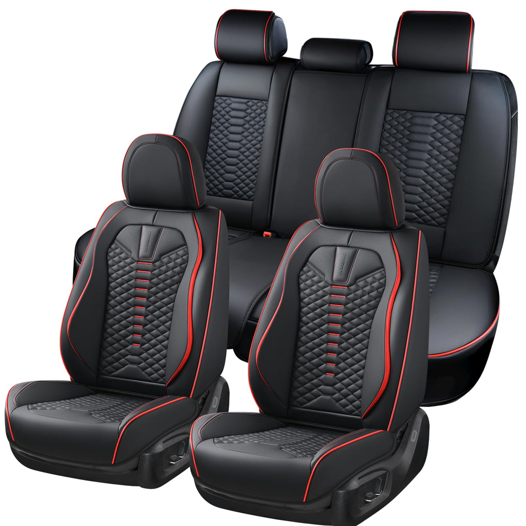 Waterproof Nappa Leather 5 Seats Car Seat Covers I9997
