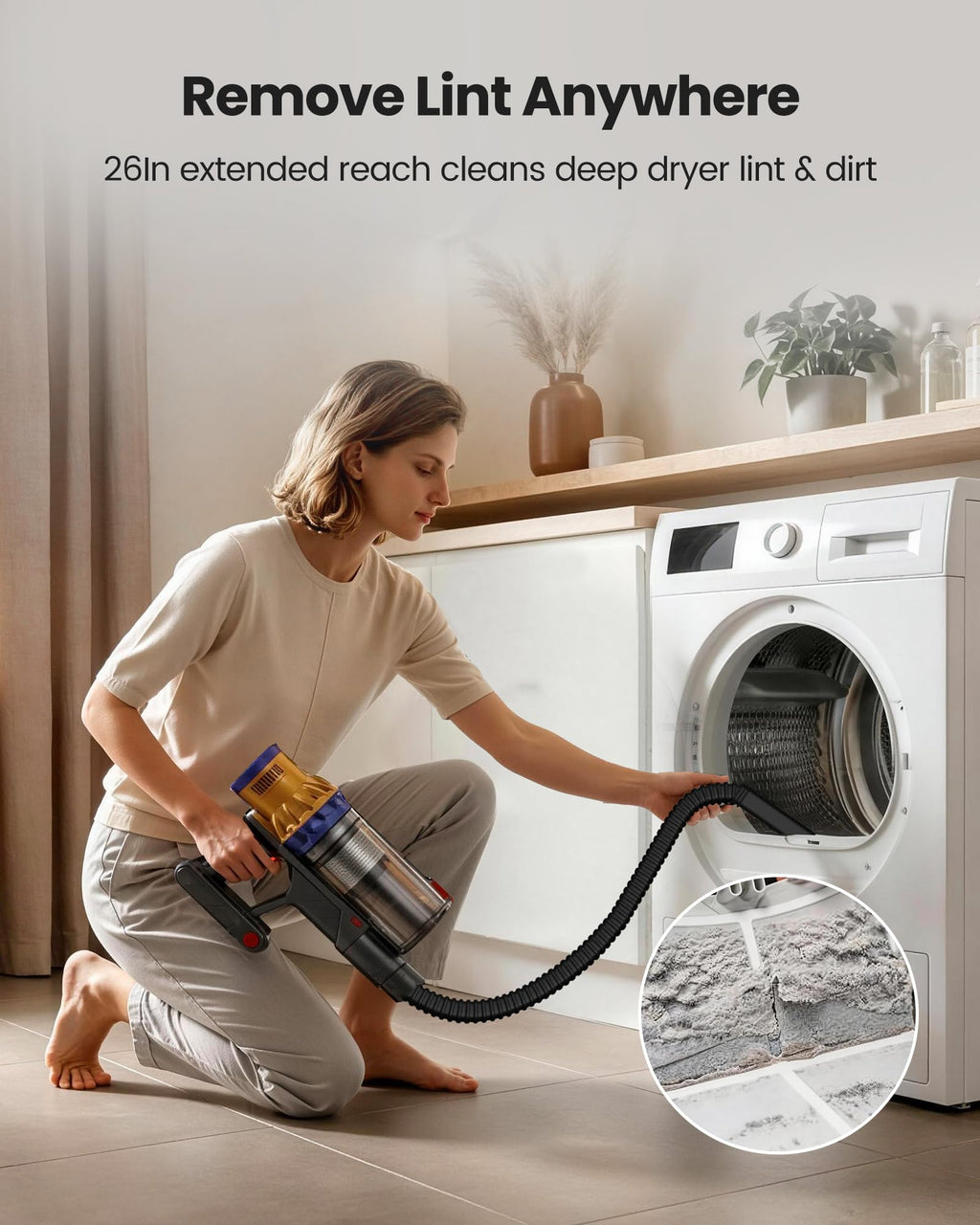 650W 55Kpa Cordless Stick Vacuum Cleaner D213970