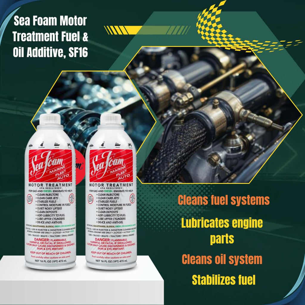 2 x 16 oz Fuel System Cleaner & Upper Cylinder Lubricant S192574