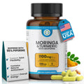 Moringa Turmeric Bioperine Supplement 120CT M902