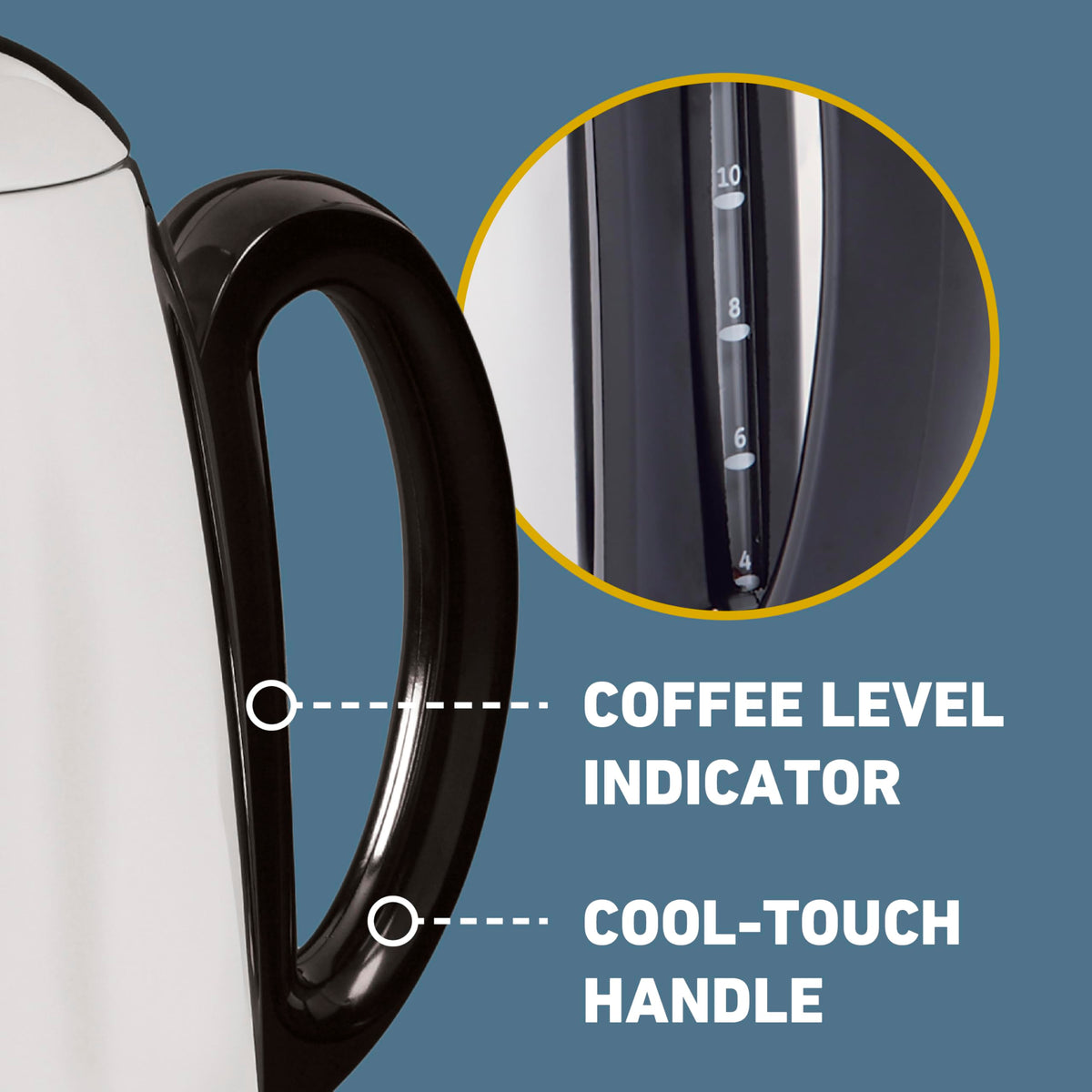 12-Cup Stainless Steel Electric Percolator Coffee Maker U6037