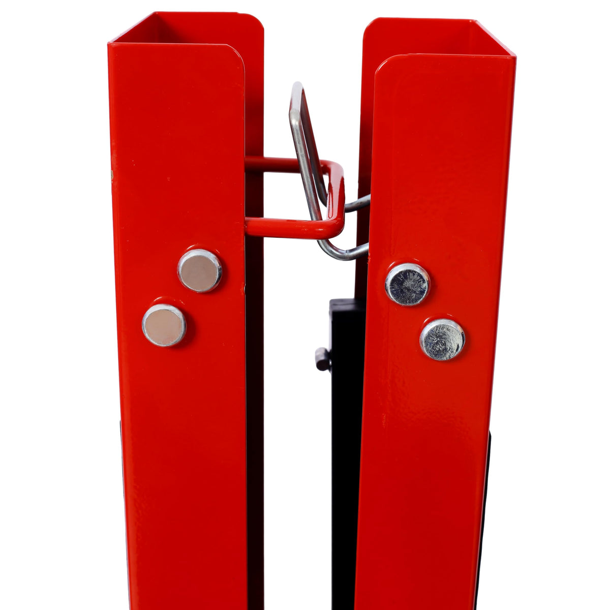 Black and Yellow Steel Folding Sawhorse Set 2-Pack Z4085