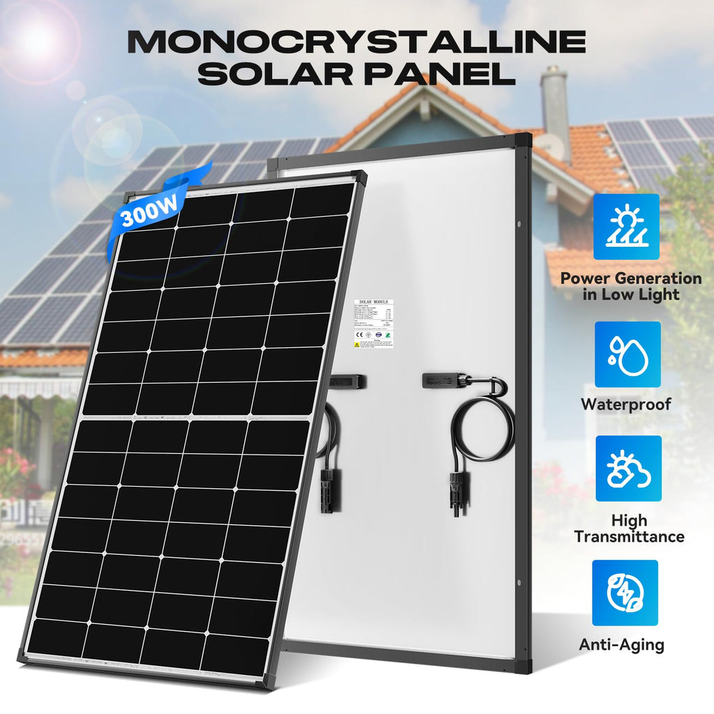300 Watt Monocrystalline Solar Panel V76877