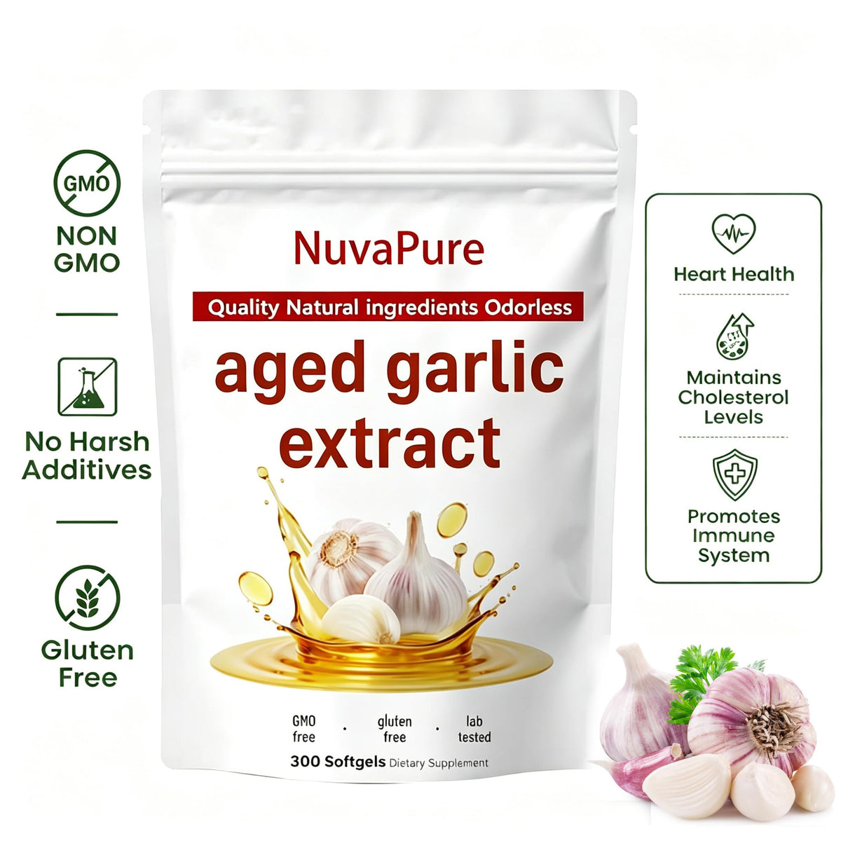 Aged Garlic Extract 300 Capsules G56562