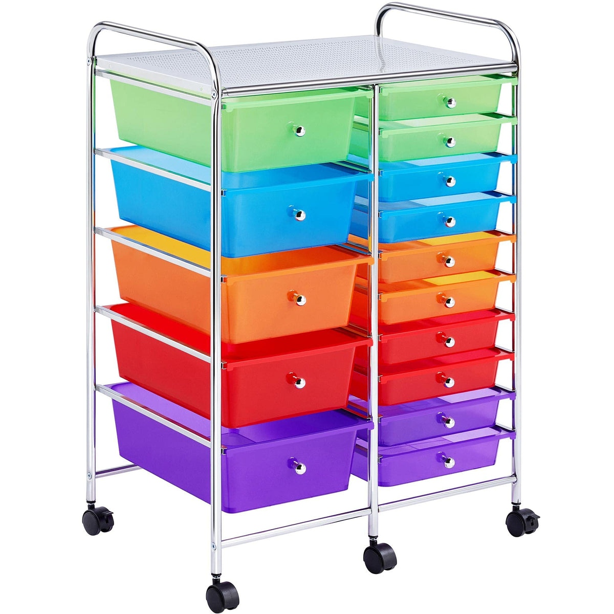 15 Drawer Rolling Storage Cart X32466