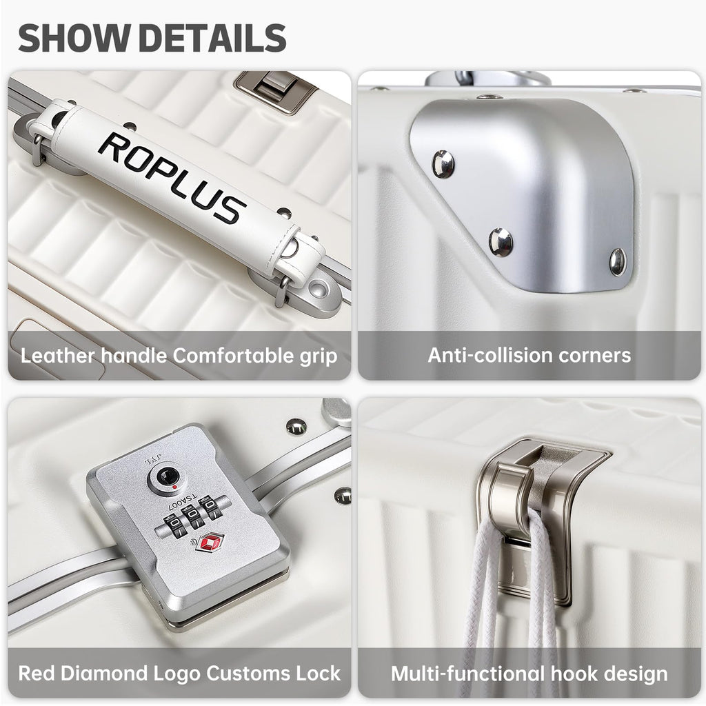 Aluminium Frame Carry on Luggage with TSA Lock Z756