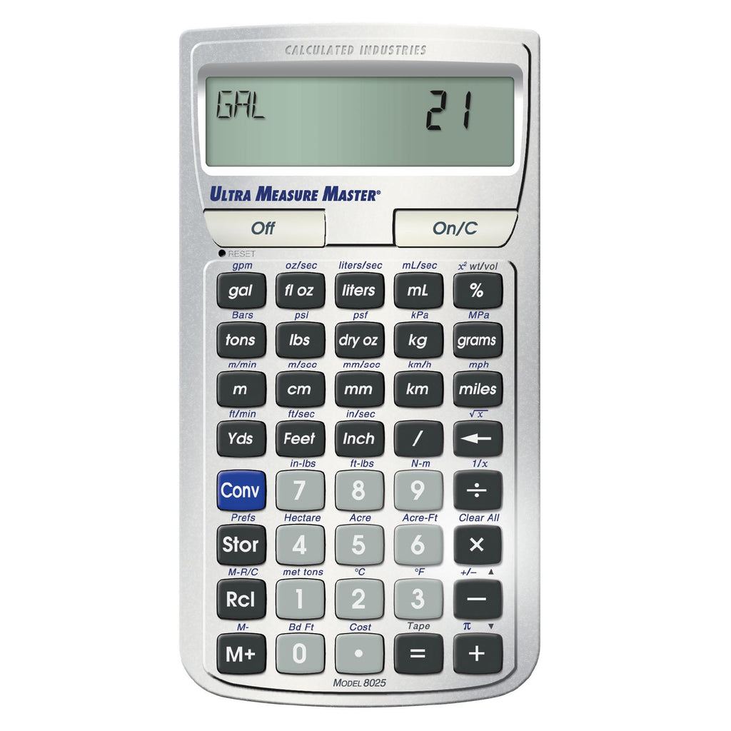 Conversion Calculator A72485