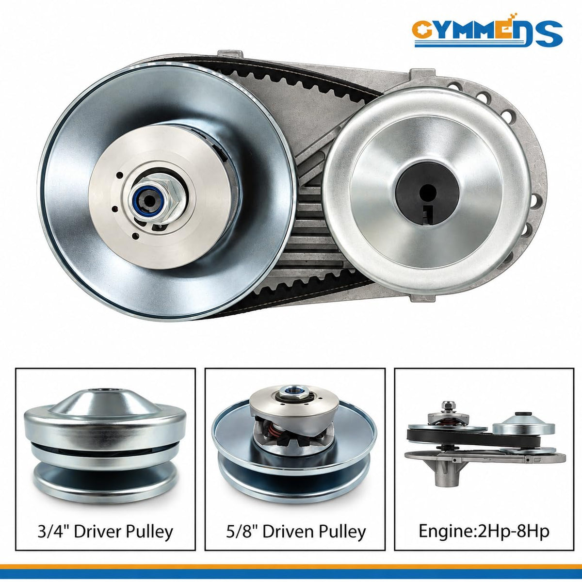 30 Series Torque Converter 3/4" Bore CVT Clutch Go Kart Mini Bike Parts Kit T430