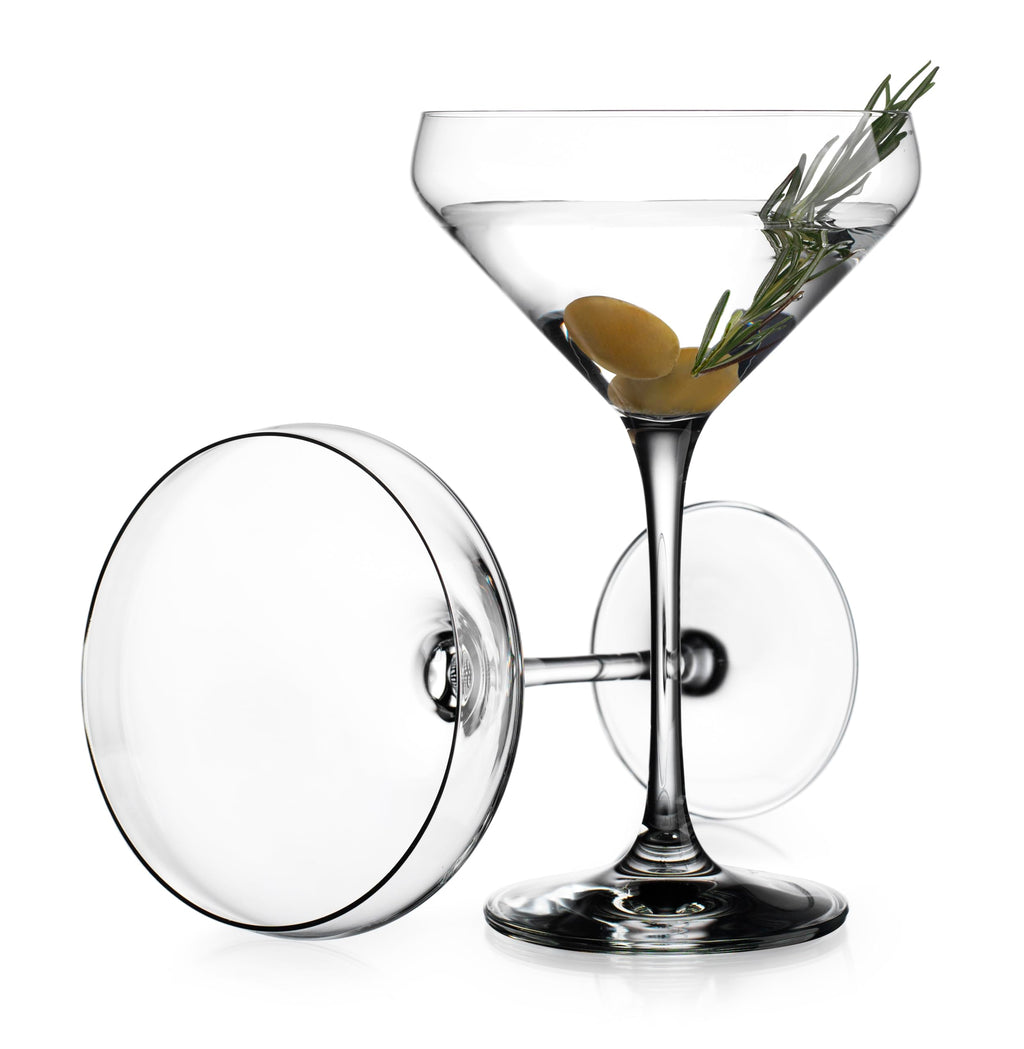 Martini Glasses Set of 4 Stemmed 10.5 Ounce A526797