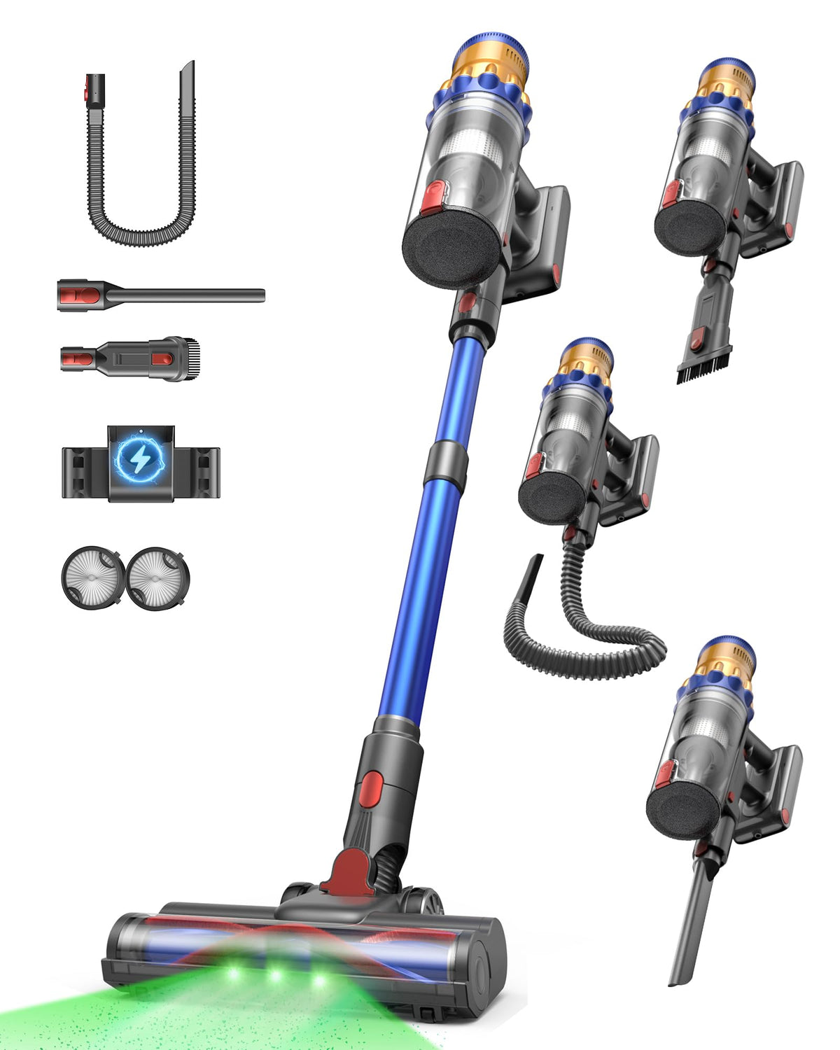 650W 55Kpa Cordless Stick Vacuum Cleaner D213970