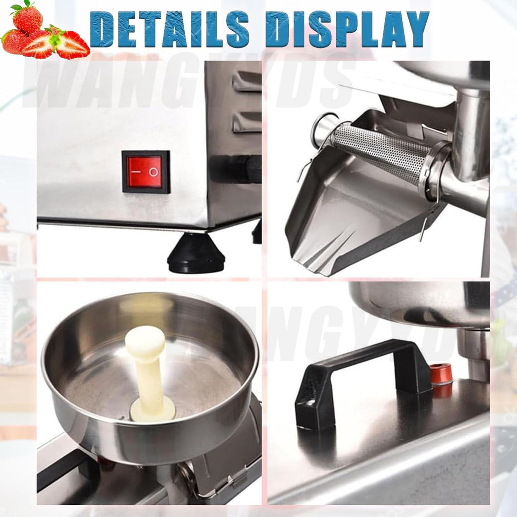 450W Electric Tomato Strainer Stainless Steel A564345