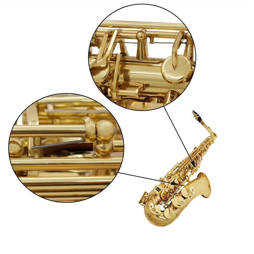 Golden E Flat Alto Saxophone Set J863